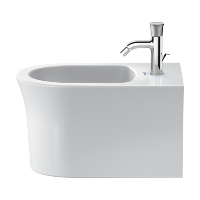 Duravit White Tulip Биде подвесное 37x54 cм, с переливом, с 1 отв., WonderGliss, цвет: белый