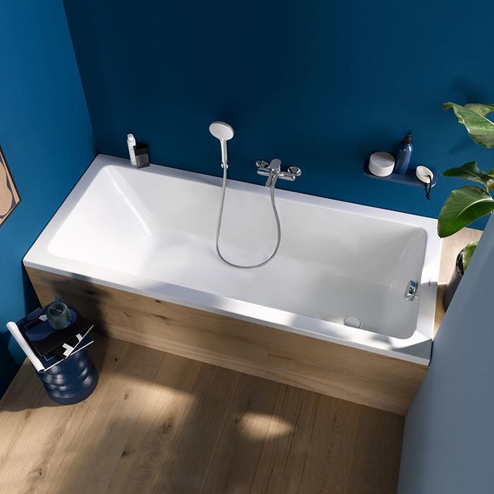 Duravit No.1 Ванна 180х80см., встраиваемая, акриловая, цвет: белый