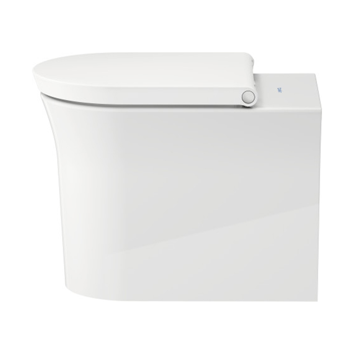 Duravit White Tulip Унитаз напольный 37х58х42 см, безободковый, слив в стену, HygieneGlaze, цвет: белый