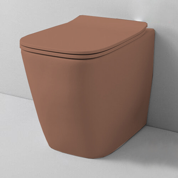 Artceram A16 Унитаз напольный Rimless 36х52 см, цвет: tortora