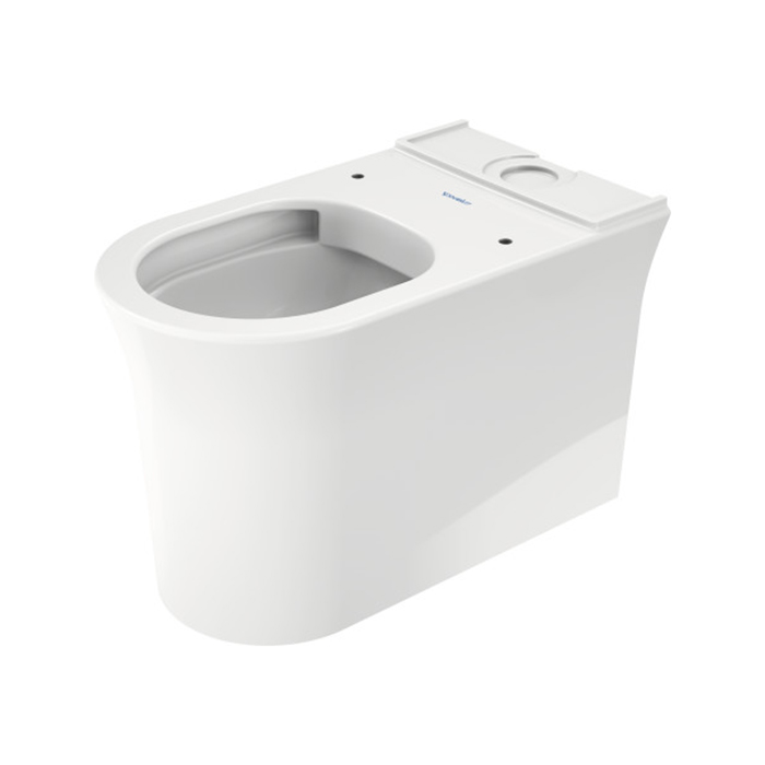 Duravit White Tulip Моноблок 37x65 см, безободковый, слив универсальный, цвет: белый
