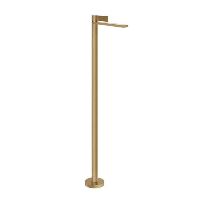 Gessi Inverso Rigato Смеситель для раковины, напольный, цвет: Warm Bronze Br PVD