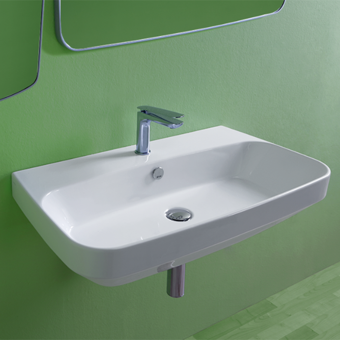 Simas Baden Baden Раковина 80х45 см, 1 отв., цвет: белый