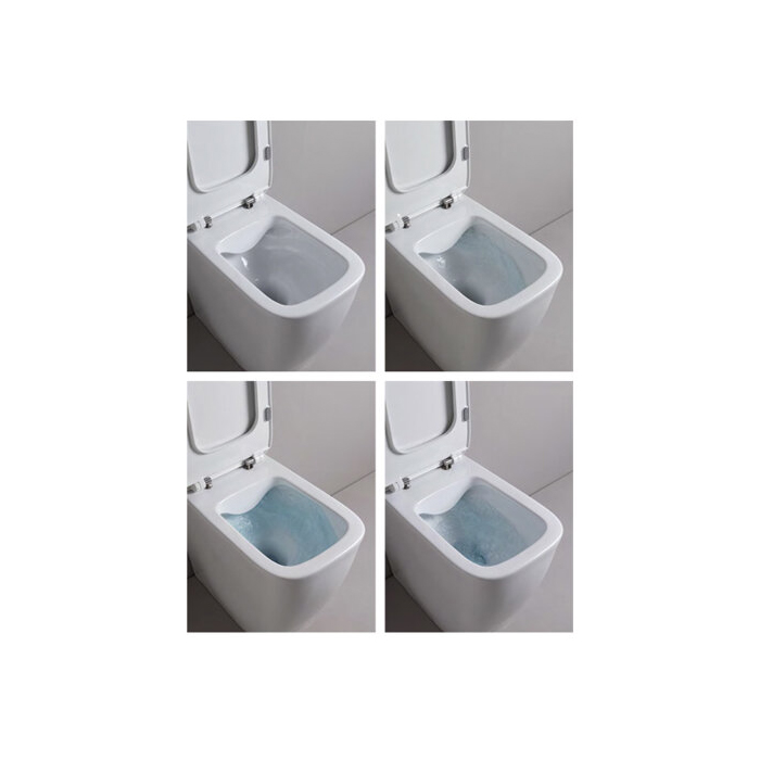 Artceram A16 Унитаз подвесной 36x52см, безободковый, saniglaze, the.reel, цвет: белый матовый