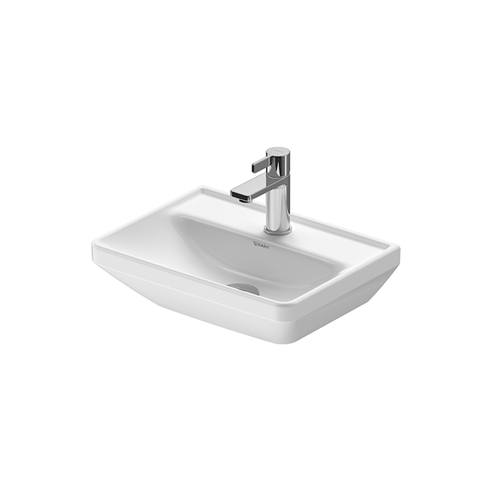 Duravit D-Neo Раковина 45х33.5см, без перелива, с 1 отв., цвет: белый