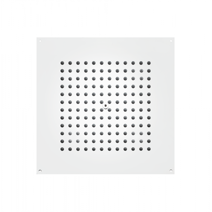 BOSSINI DREAM-CUBE  Верхний душ 370 x 370 мм, цвет: белый матовый