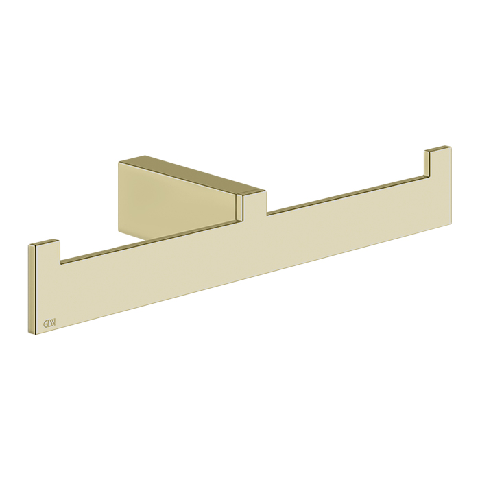 Gessi Inverso Accessories Полотенцедержатель, двойной, подвесной, цвет: Brass Brushed PVD