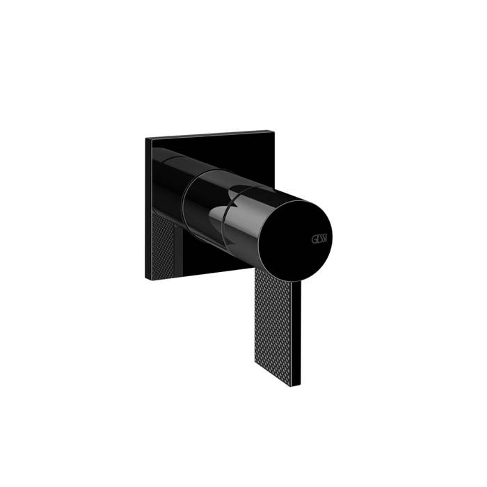 Gessi Inverso  Accessories Настенный смеситель для раковины на 1 выход, цвет: Black Metal PVD