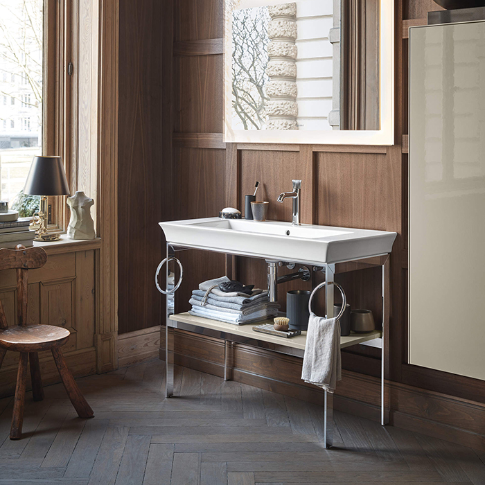 Duravit White Tulip Раковина накладная 105х49см, с переливом, без отв., цвет: белый