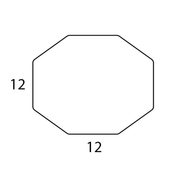 ADJ Шестиугольный костер, 12x12 см., цвет: устричный/пепельная роза