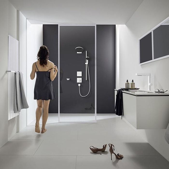 Hansgrohe Pulsify Душевой гарнитур, настенный, 3jet, цвет: белый матовый