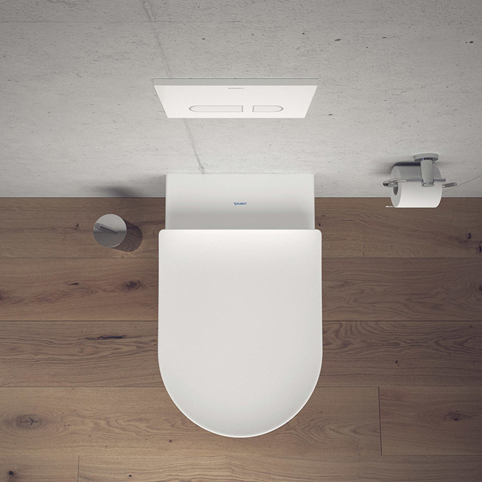 Duravit Soleil by Starck Унитаз 37х60см., напольный, безободковый, слив универсальный, Weiß Hochglanz, HyG, цвет: белый