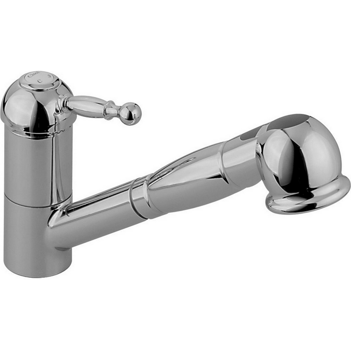 CISAL Arcana Royal Смеситель для кухни на 1 отверстие, с выдвижным изливом, цвет: хром