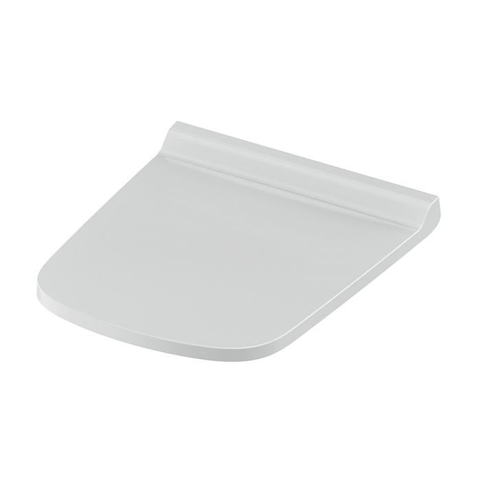 TECEneo Cиденье для унитаза с тонкой крышкой, цвет белый