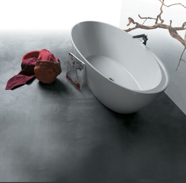 Simas Bohemien Ванна отдельностоящая, из Crystal Tech 190x88x66 см со сливной арматурой