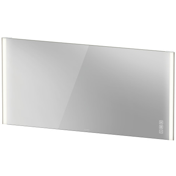 Duravit XViu Зеркало с подсветкой 162x80см, сенсорное управление, цвет: champagne matt