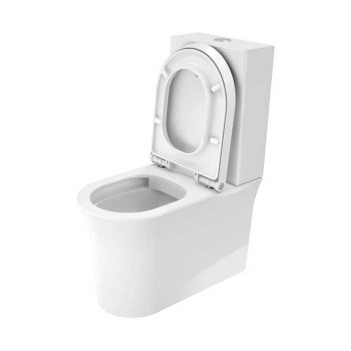 Duravit White Tulip Моноблок 37x65 см, безободковый, слив универсальный, HygieneGlaze, цвет: белый