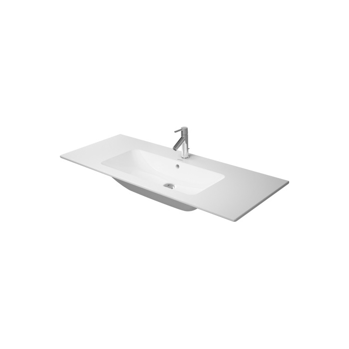 Duravit ME by Starck Раковина 123х49 см, 1 отв., цвет: белый