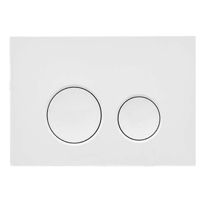 TECEspring LT Панель смыва из пластика для унитазов c двумя режимами смыва, цвет белый глянцевый