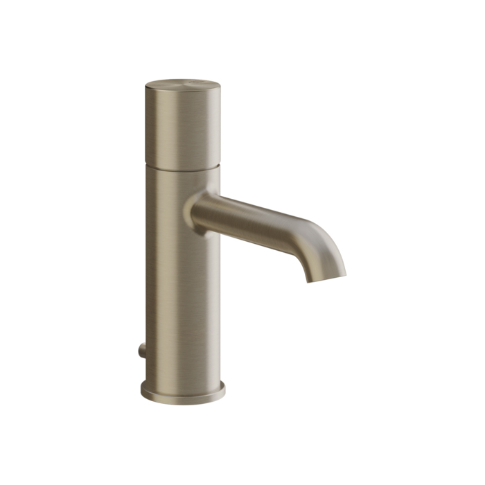 Gessi Habito Unito Смеситель для раковины, 1 отв., с донным клапаном, цвет: Finox Brushed Nickel