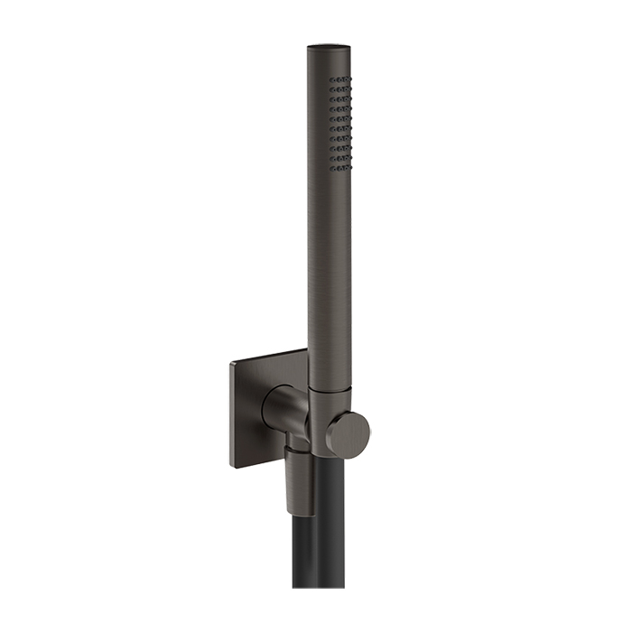 Gessi Incastri Душевой гарнитур, настенный, цвет: Black Metal Br. PVD