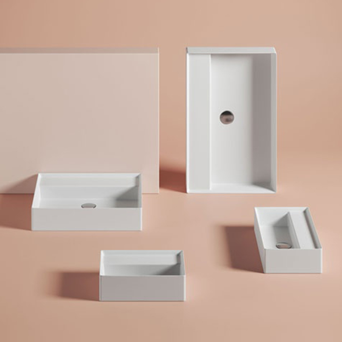 Artceram Scalino Раковина накладная 50х27см, с 1 отв., цвет: белый матовый