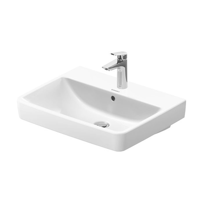 Duravit #1 Раковина 60х46см., подвесная, 1 отв., цвет: белый глянцевый