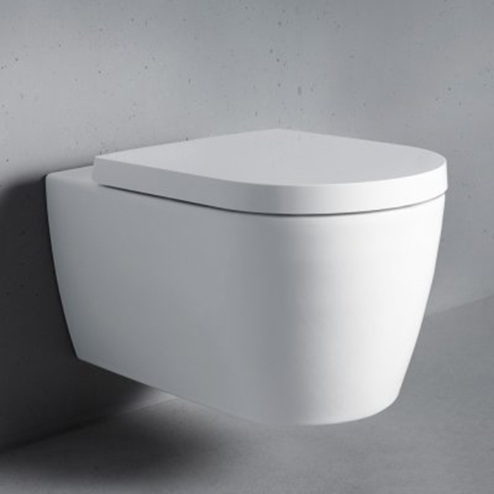 Duravit ME by Starck Унитаз подвесной 57х37 см, безободковый, HygieneGlaze, цвет: белый матовый