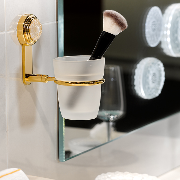 THG Dahlia Стакан подвесной, цвет: золото