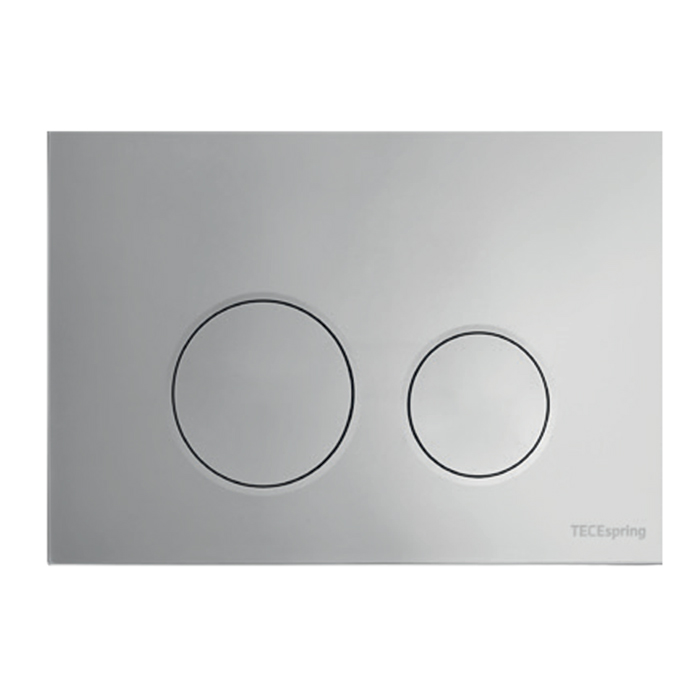 TECEspring LT Панель смыва из пластика для унитазов c двумя режимами смыва, цвет хром