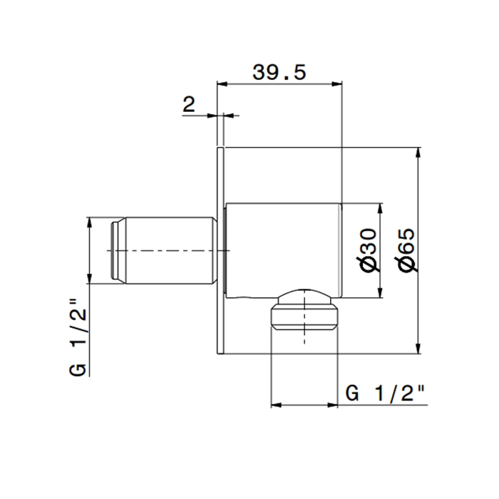 Newform X-STEEL 316 Шланговое подсоединение, цвет: нержавеющая сталь