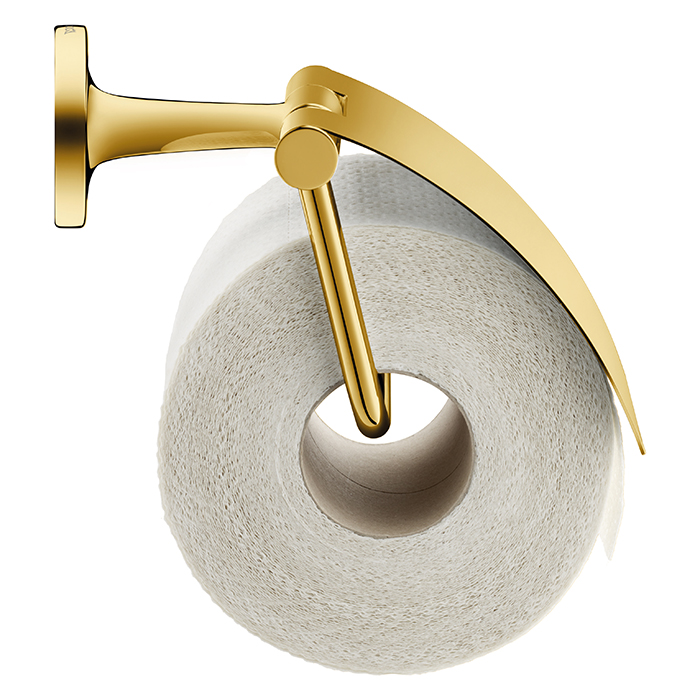 Duravit Starck T Держатель т/б, с крышкой, подвесной, цвет: Gold Polished