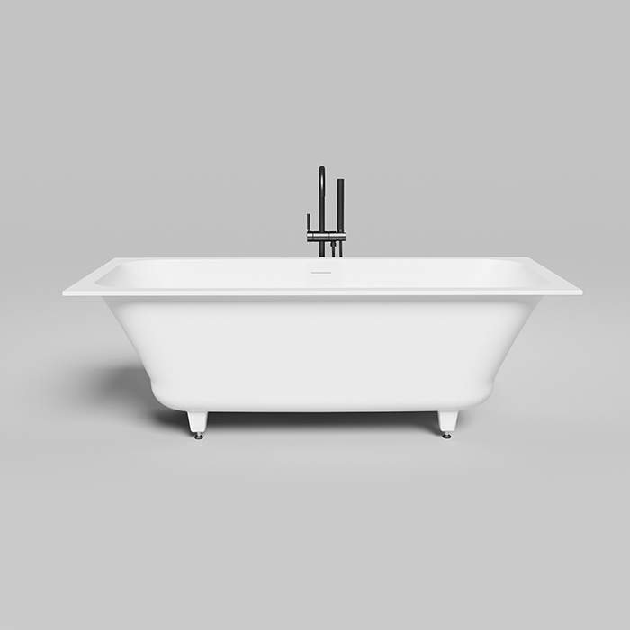 Salini Ornella Axis 170 Встраиваемая ванна 170х75х60см., прямоугольная, материал: S-Sense, цвет: белый матовый