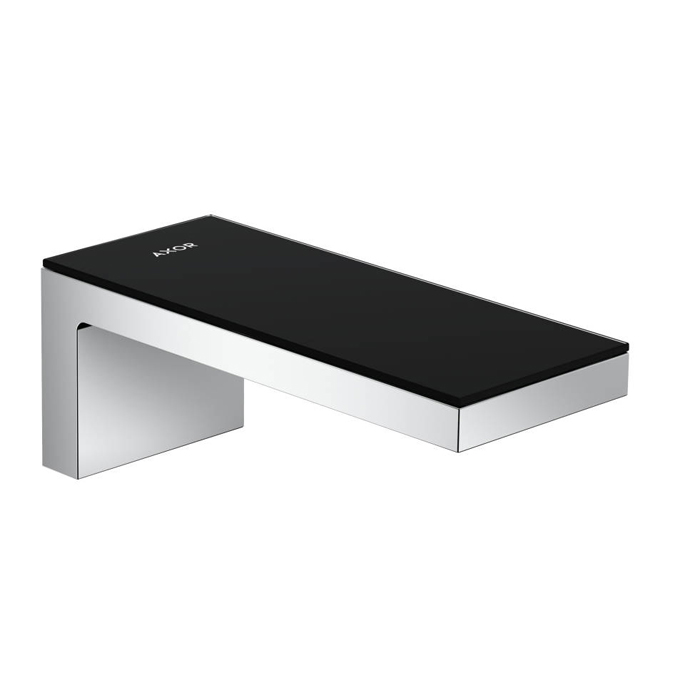 Axor MyEdition Излив для ванны, настенный, излив 200мм, цвет: хром/черное стекло