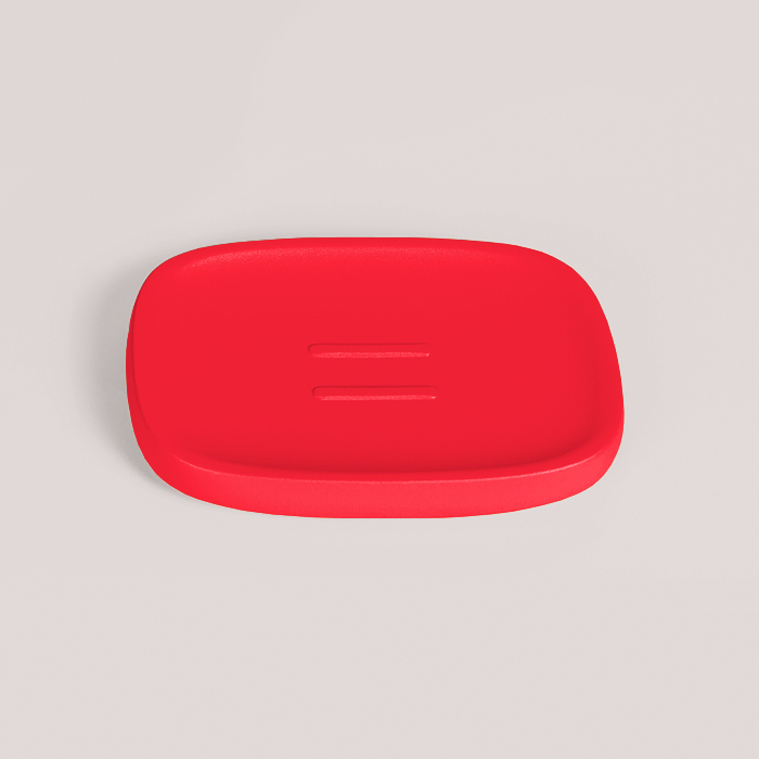 Colombo Mood Мыльница настольная, цвет: Strawberry Red