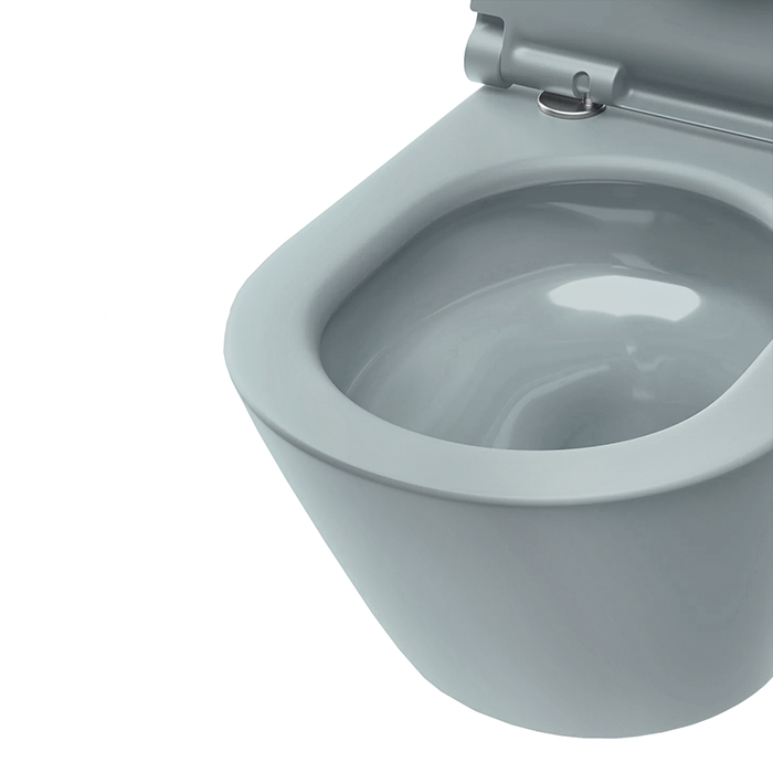 Catalano Sfera Унитаз подвесной 55x35см, безободковый, смыв Tornado, покрытие Twinglaze+, цвет: Aqua Satinato