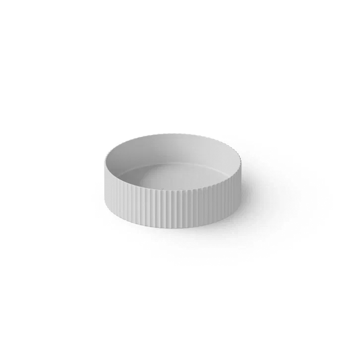 Dea Design Washbasins Раковина 40x40x12см., накладная, без отв., Solid Surface, цвет: White №18