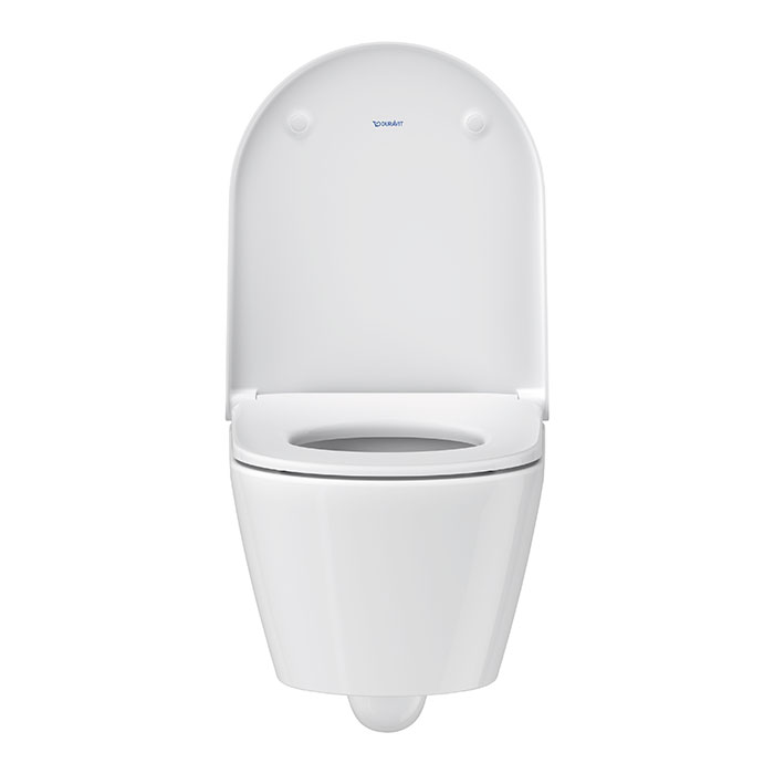 Duravit D-Neo Унитаз подвесной 48х37см, безободковый, сиденье микролифт, цвет: белый