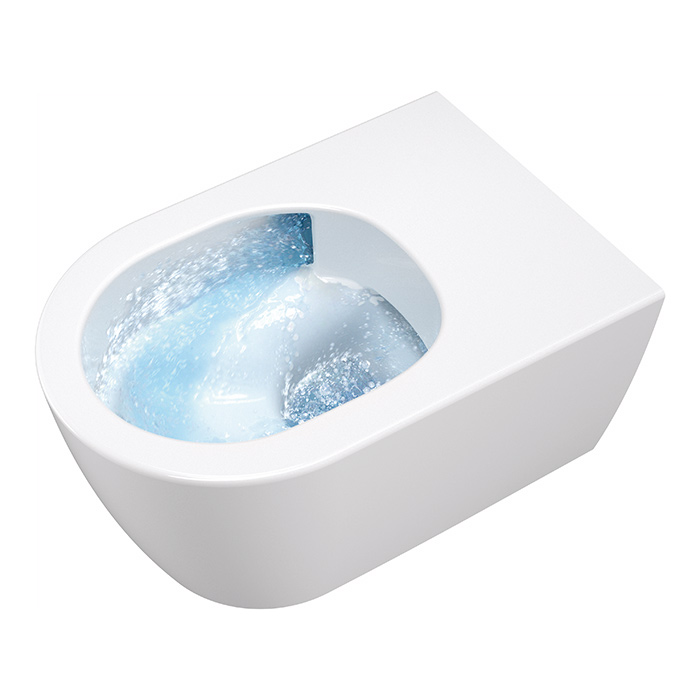 Duravit Me by Starck Унитаз подвесной 36x54см, безободковый, tornado, покрытие Durashield+, сиденье SoftClose, цвет: белый глянцевый