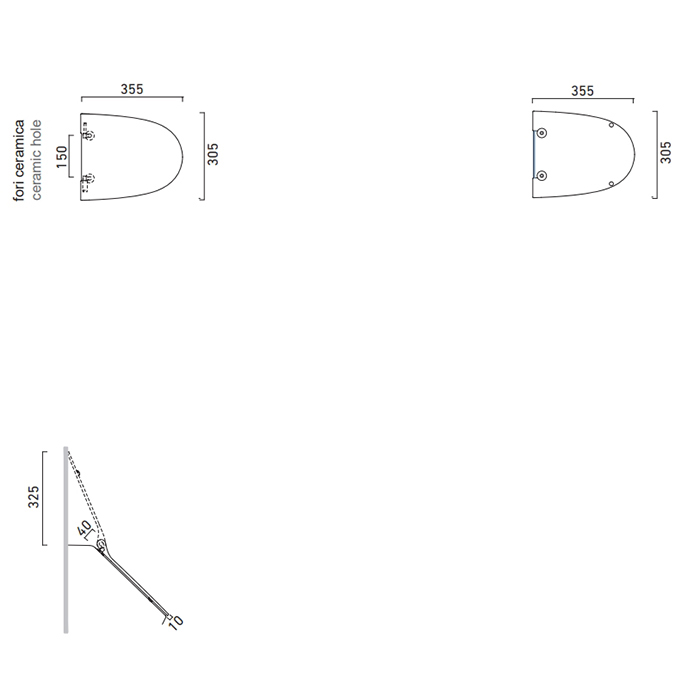 Catalano Comfort Крышка для писсуара с микролифтом, цвет: белый матовый
