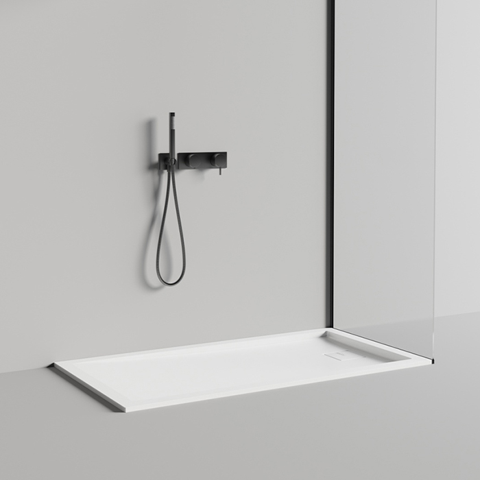 Salini Capri Поддон 150х80х8cм, с сифоном, S-Sense, цвет: белый матовый