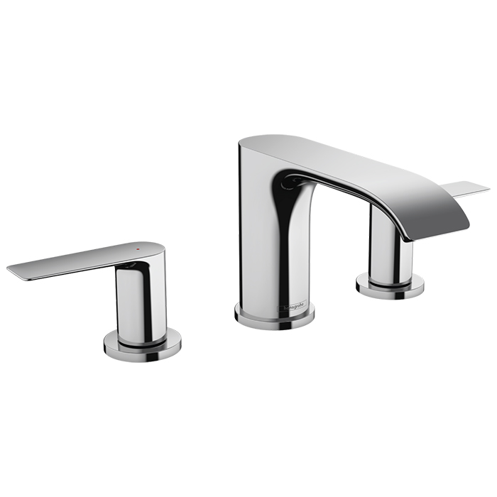 Hansgrohe Vivenis Смеситель для раковины, на 3 отв., с донным клапаном, цвет: хром