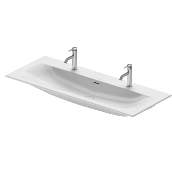 Duravit Viu Раковина 123х49 см, 1 отв., цвет: белый