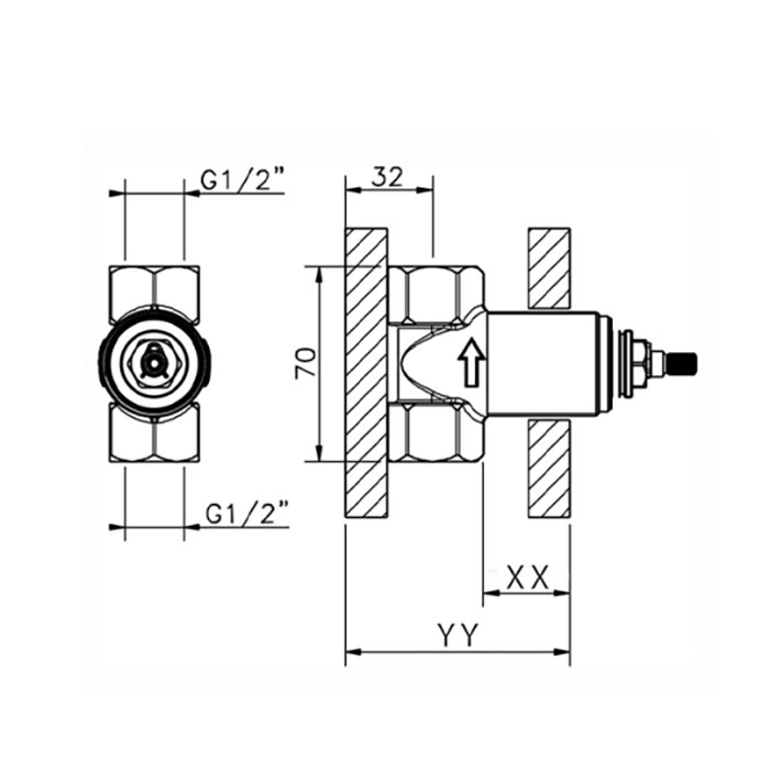 Cisal Roadster Accent Внутренняя часть для смесителя 