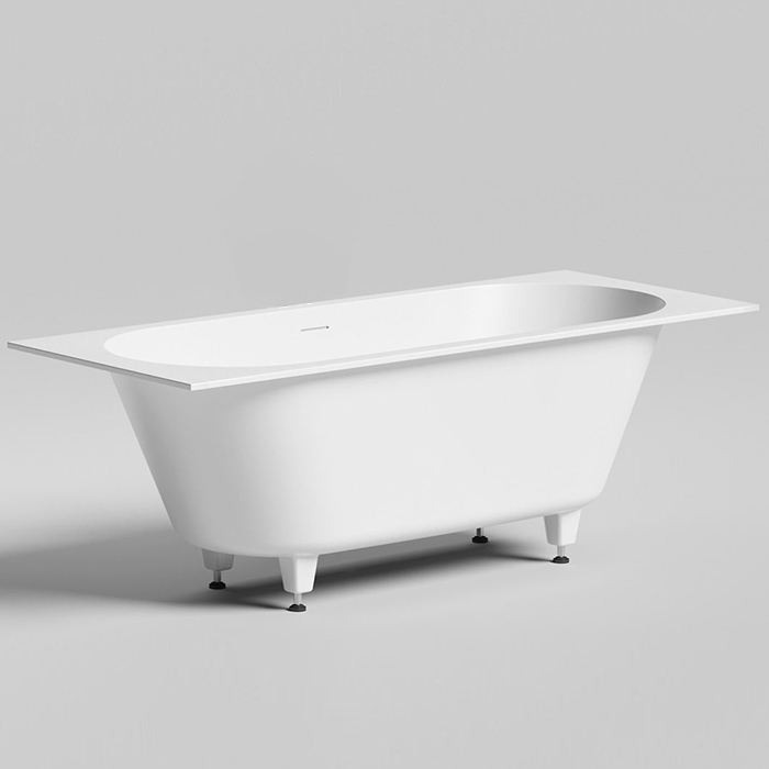 Salini Ornella Axis KIT 170 Встраиваемая ванна 170х70х60см., мат-л: S-Stone, "Up&Down", цвет: белый матовый