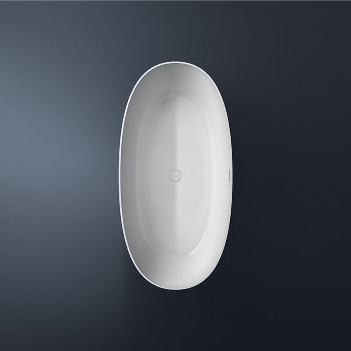 Gruppo Treesse Vera Ванна 150х72х55см., отдельностоящая, из искусственного камня, цвет: белый матовый