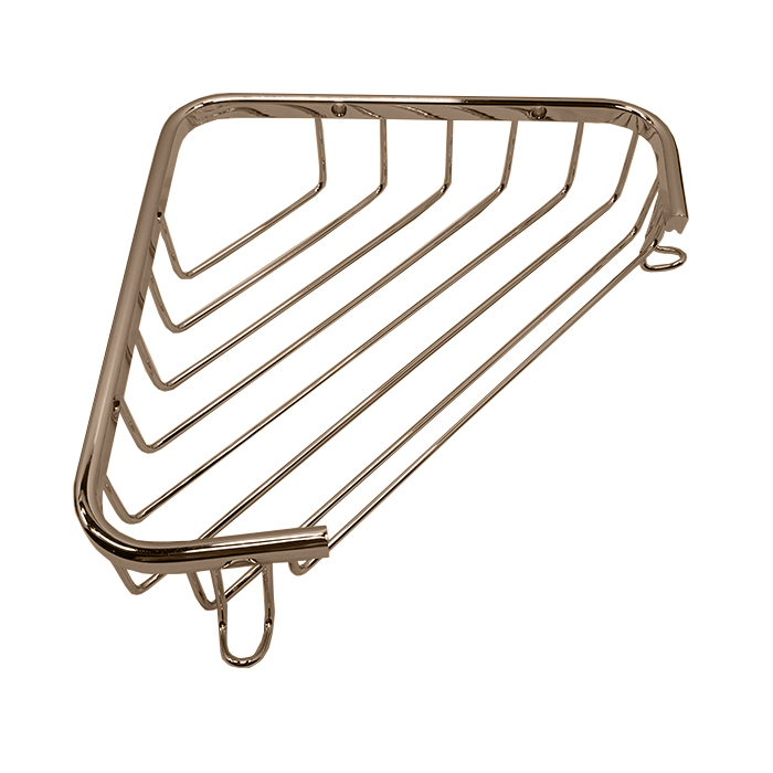 TW Harmony 534, подвесная полочка-решетка угловая 18x18xh4, цвет: бронза