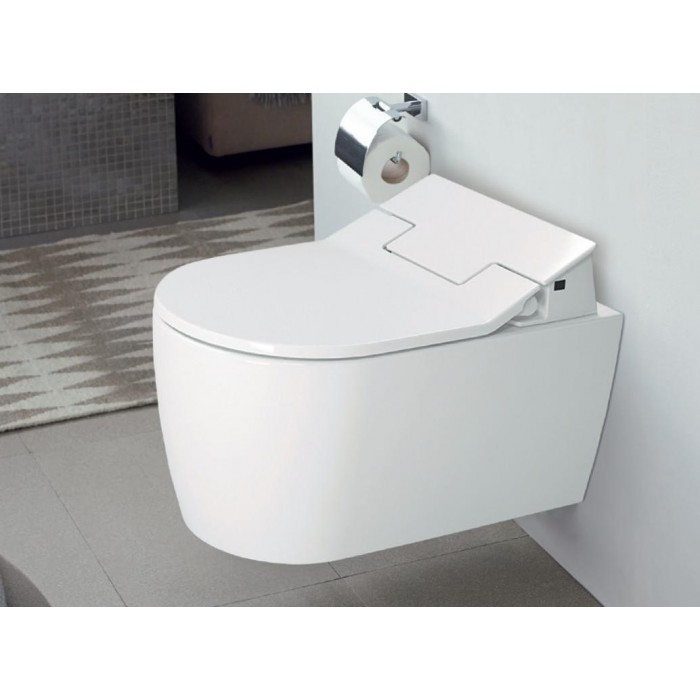 Duravit ME by Starck SensoWash Унитаз подвесной 57х37см, вкл. крепление Durafix, только в сочетании с SensoWash, с HygieneGlaze с сиденьем SensoWash