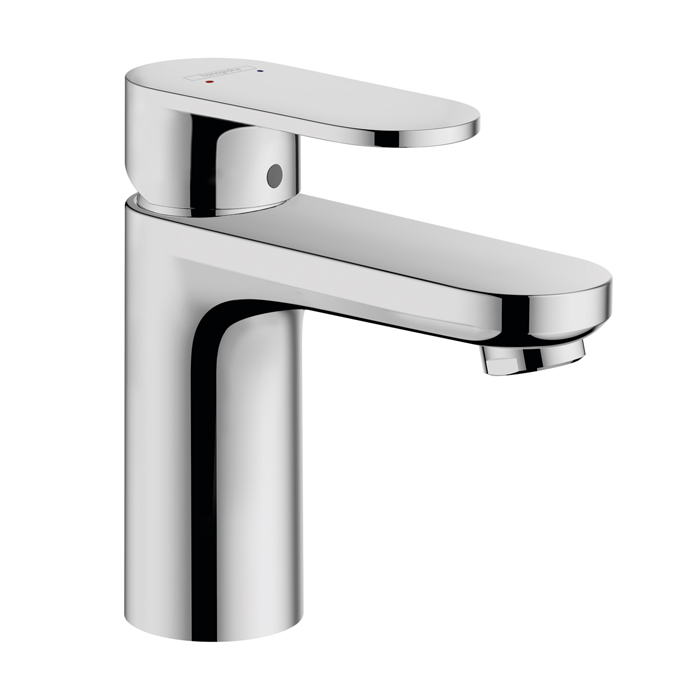  Hansgrohe Vernis Blend Смеситель для раковины, излив 100 мм, с донным клапаном, цвет: хром 