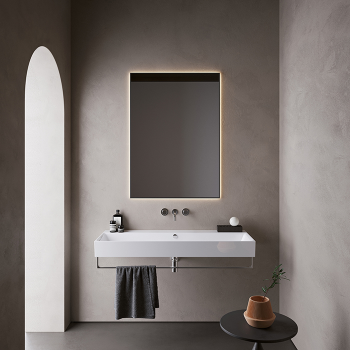 Catalano Premium Раковина 120х47см, без отв., подвесная, цвет: белый глянцевый